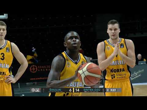 LKL league. BC "Siauliai" 71 vs 73 BC "Dzukija". 05/01/2020
