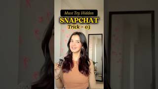 Must Try Hidden Snapchat Trick😳 Learnwithektaa Snapchat Tricks #snapchatfilters #template #snapchat