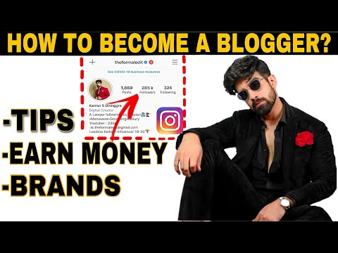 HOW TO BECOME A BLOGGER| EARN MONEY| BEGINNERS GUIDE & SURPRISE VLOG| FASHION BLOGGER GROW ON INSTA