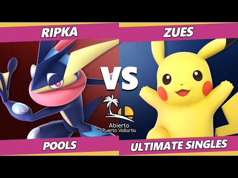 Abierto Puerto Vallarta - Ripka (Greninja) Vs. Zues (Pikachu) SSBU Ultimate Tournament