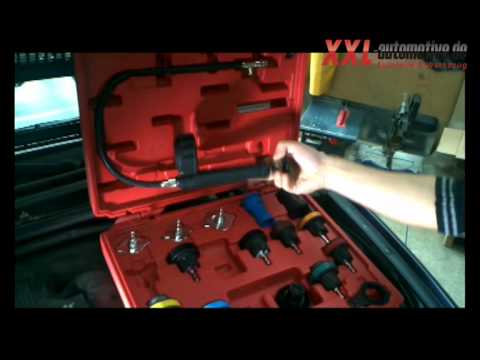 Kühler / Kühlsystem abdrücken