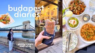 3 days in budapest 🇭🇺 river cruise, hungarian food, chimney cake, thermal baths, cafe hopping 🥐