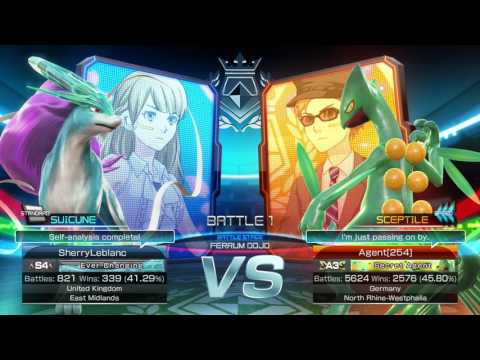 Pokken Tournament Friendlies: Sabrewoif (Suicune) vs Gintrax (Sceptile)