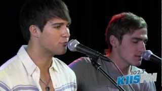 102.7 KIIS-FM: Big Time Rush &quot;Music Sounds Better With You&quot; Live Acoustic