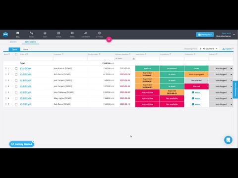 YouTube video about Effortlessly Track Katana Lots with Manufacturing Software
