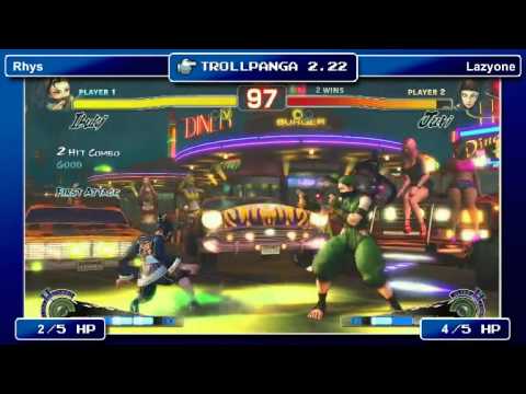 Trollpanga 2.22 - Rhys (Balrog/Ibuki) vs LazyOne (Juri)