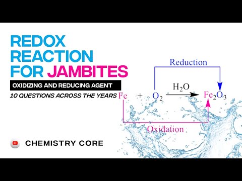 REDOX REACTION || OXIDIZING AND REDUCING AGENT CHEMISTRY FOR JAMB