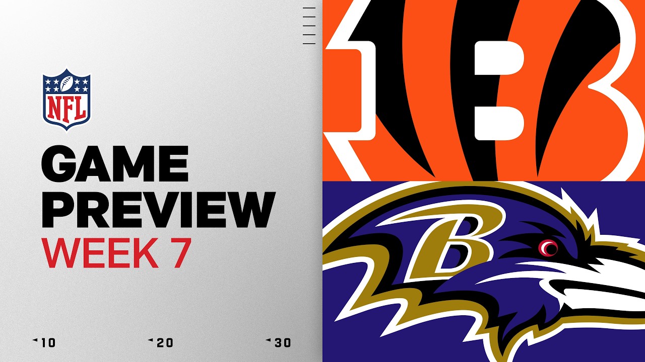Cincinnati Bengals vs Baltimore Ravens | 2026 Week 7 Game Preview