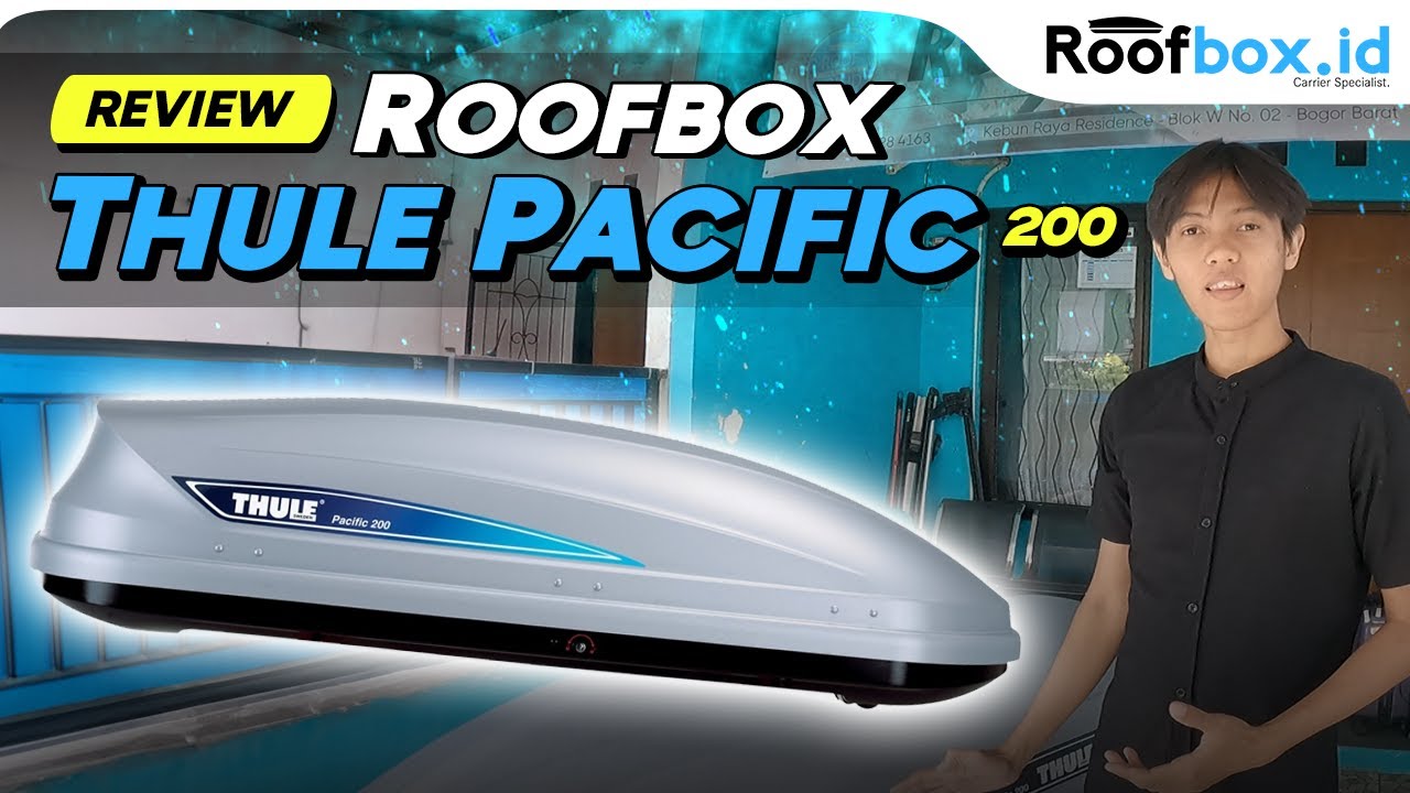 Review #roofbox Thule Pacific 200 By @roofboxid