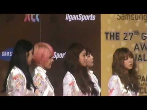 [HD]130115 GDA in Malaysia Red Carpet- 4Minute