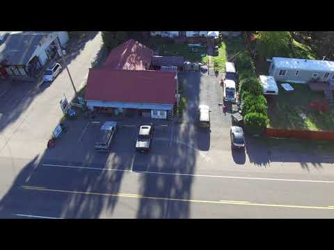 Meyers General Store. Downtown Blue River, Oregon. Pre...