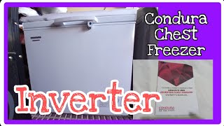 How to operate and used Condura Inventer Chest Freezer 7cu.ft.//Energy Saver and Durable //CICF