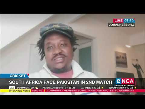 Cricket South Africa face Pakistan in 2nd match