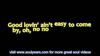 Marvin Gaye &amp; Tammi Terrell - Good Lovin&#39; Ain&#39;t Easy to Come By (with lyrics)