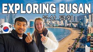 EXPLORING BUSAN for the First Time - We did not know Korea has this! 🇰🇷