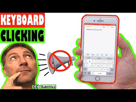 iPhone How to turn off Keyboard click sound Video