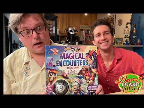 Magical Encounters use a Magic 8 Ball | Beer and Board Games