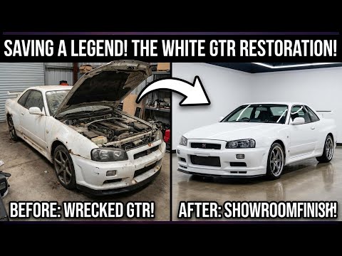FULL RESTORATION | Nissan GTR Rust Removal, Engine Rebuild & Repaint