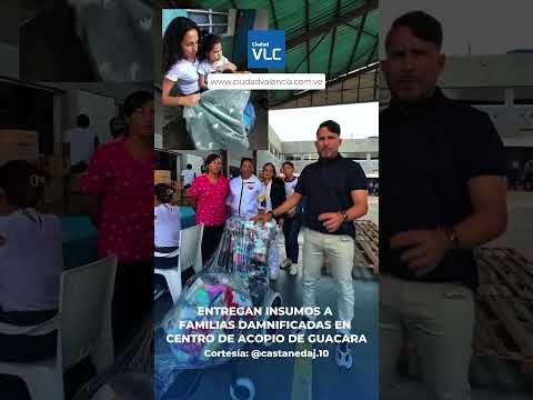 Johan Castañeda, visitó el centro de acopio habilitado