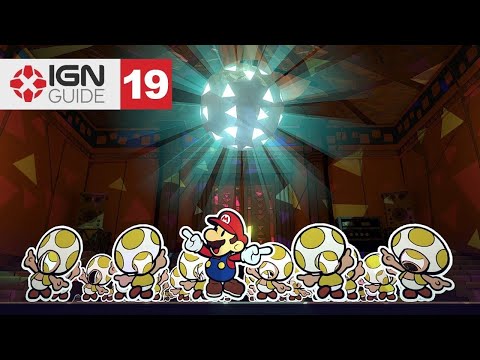 Paper Mario: The Origami King Walkthrough - Inside the Shroom Temple [Part 19]