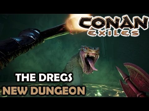CONAN Exiles The Dregs New Dungeon - Walkthrough - YouTube