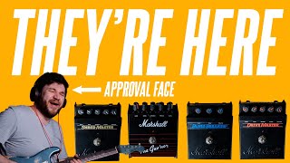 Video thumbnail for The Marshall Vintage Reissue pedals that caused a stir by Sasha Ivantic