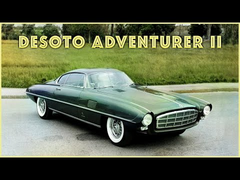 Thumbnail for 1955 DeSoto Adventurer II Concept Car: Epitome of Vintage Elegance by Car