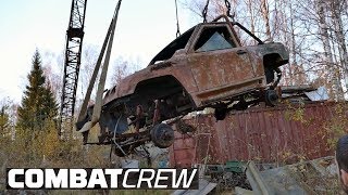 Запускаем старый кран и достаем пилотного гоблина!
