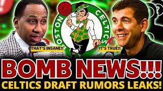 3 BOMBSHELL DRAFT RUMORS TRADES LEAKED FOR THE BOSTON CELTICS | BOSTON CELTICS NEWS!