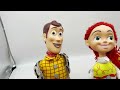 Disney Pixar Woody Jessie Cowgirl Pull String Plush Talking Doll How Does It Work