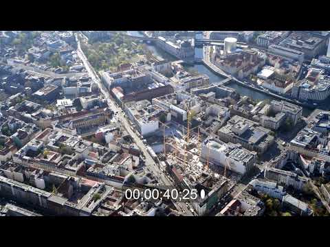 Neubau auf dem Areal am Tacheles  in Berlin Mitte , Deutschland