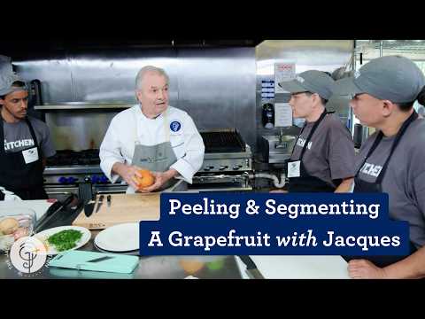 Jacques' Technique for Peeling & Segmenting Grapefruit