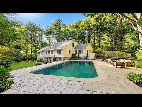 Renovated Weston Estate on 3 Private Acres | 156 Cherry Brook Road | Fine New England Living