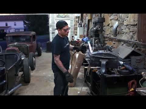 How to Chop a 1932 Ford Radiator- Ford Free-T - Ep. 34