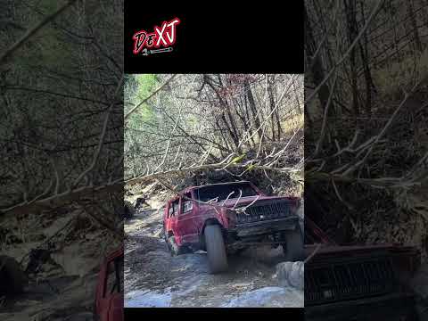 Parts store CV axle breaks for a good reason. #offroad #jeep #jeepxj #airdown #jeepzj #dana30
