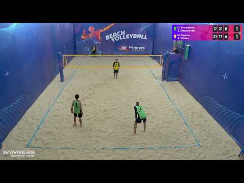 16:20 D. Svyrydenko / S. Stepanenko - M. Kyselov / S. Zalizko 11.12.2022 | Winners Beach Volleyball
