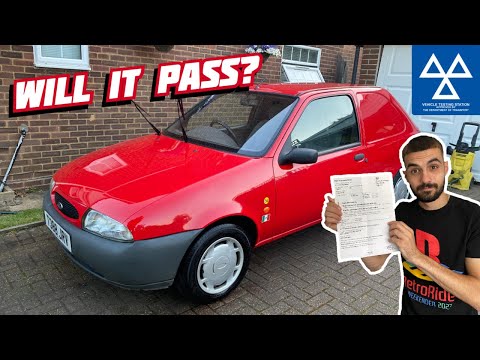 WILL MY *£700* MK4 FORD FIESTA VAN PASS IT'S MOT??