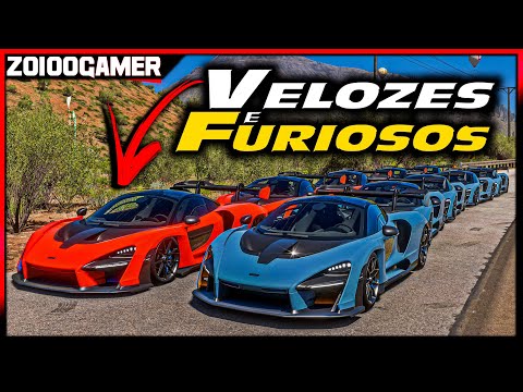 COPA VELOZES E FURIOSOS DE MCLAREN SENNA - FORZA HORIZON 5