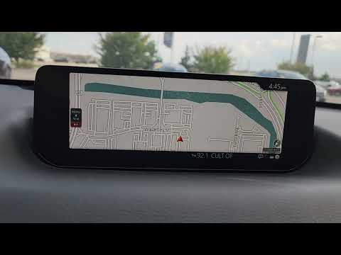 Knowing your Mazda: Navigation: How to set your destination