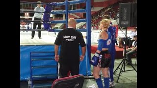 N1. PERU VS RUSSIA. WORLD MUAYTHAI CHAMPIONSHIP 2012. VALENTINA SHEVCHENKO.