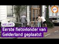 Eerste fietsvlonder van Gelderland is geplaatst