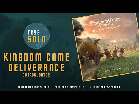 Kingdom Come Deliverance: The Board Game | how to play and prototype review