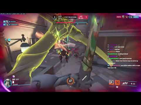 POTG! This is What Mastery Genji looks like! NECROS BEST GENJI OVERWATCH 2 SEASON 4