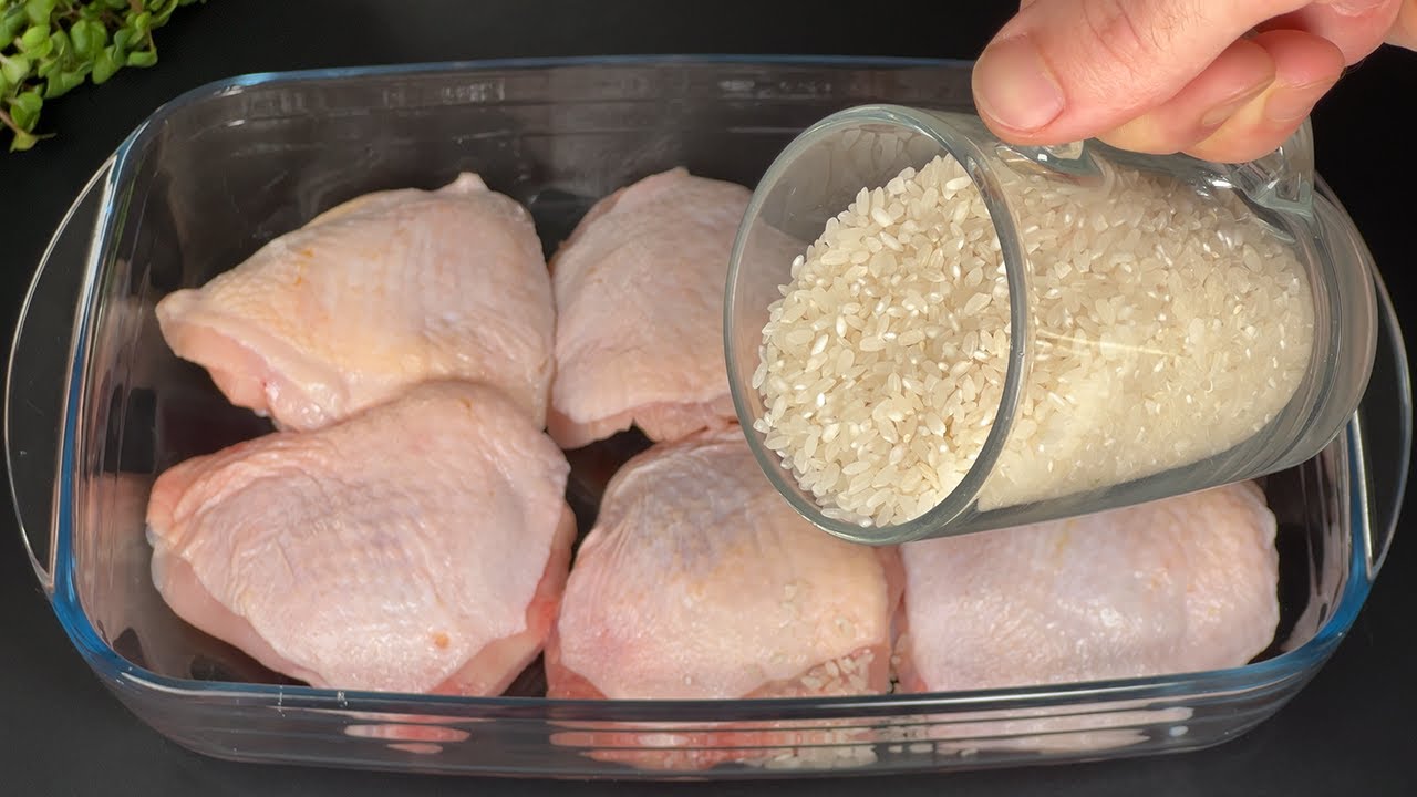 The Most Delicious Chicken Breast with Rice Recipe! All asks to cook this dinner every  week  #11