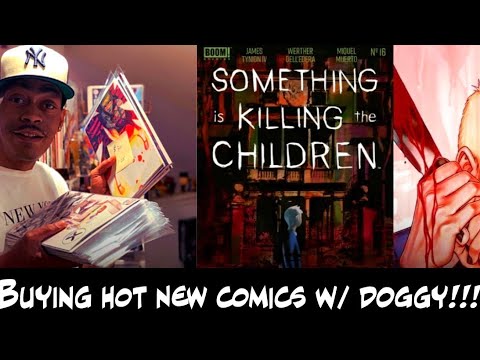 BUYING HOT NEW COMICS W/ DOGGY - THIS WEEK IN COMICS REVIEW W/ YOURS TRULY