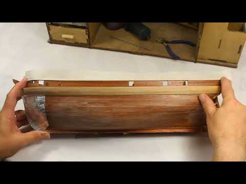 40 - Pintado del casco. HMS Terror - Modelismo Naval