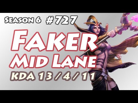 SKT T1 Faker - LeBlanc vs Taliyah - KR LOL SoloQ Highlights