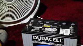 How to run electronics using inverter and a 12 volt battery