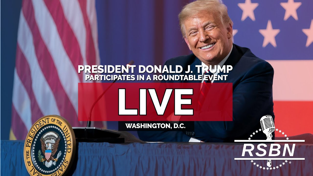 LIVE: President Trump Participates in a Roundtable Event - 12/8/25
