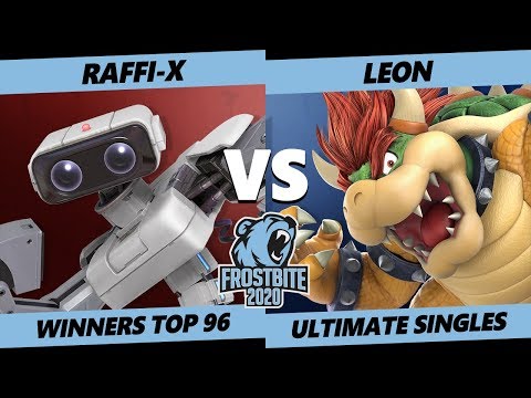 Frostbite 2020 SSBU Winners Top 96 - IluZ | Raffi-X (ROB) Vs. SSG | LeoN (Bowser) Ultimate Singles